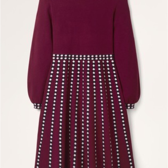Boden Dollie Knitted Dress Ruby 4P - Picture 3 of 4